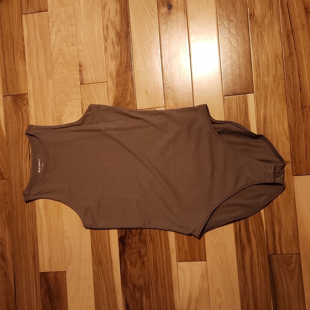 NWOT Old Navy Tan/Light Brown Body Suit